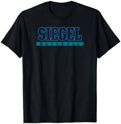 Siegel High School Baseball T-Shirt - T-Shirt | Black